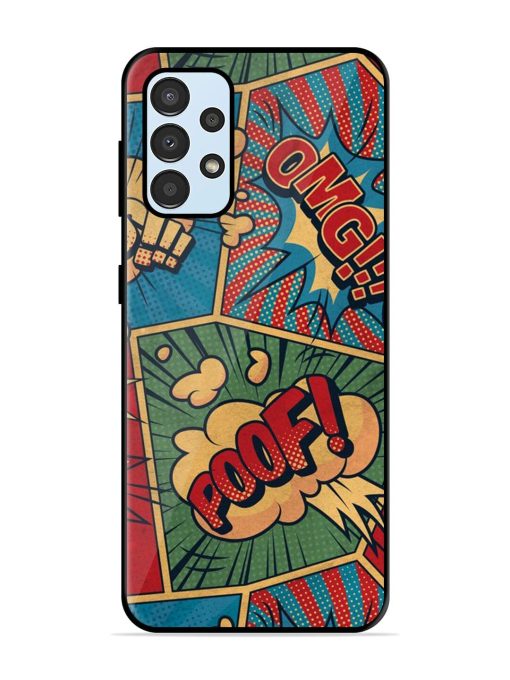 Comic Book Chaos Glossy Soft Edge Case for Samsung Galaxy A33 (5G) Chachhi