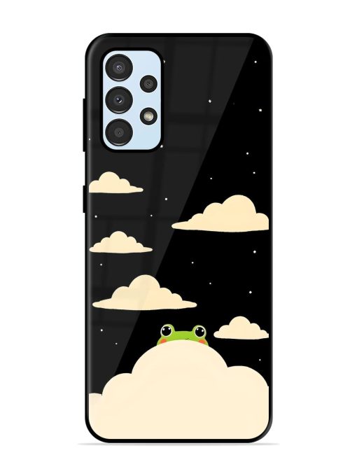 Froggy Night Sky Glossy Soft Edge Case for Samsung Galaxy A33 (5G) Chachhi