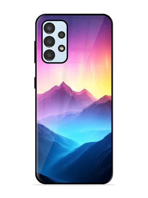 Cosmic Mountains Glossy Soft Edge Case for Samsung Galaxy A33 (5G) Chachhi