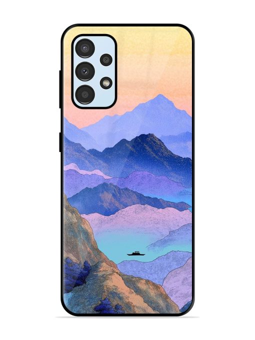 Mountain Mist Glossy Soft Edge Case for Samsung Galaxy A33 (5G) Chachhi