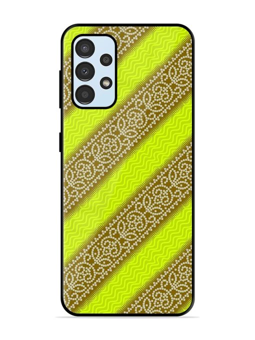 Golden Bandana Bliss Glossy Soft Edge Case for Samsung Galaxy A33 (5G) Chachhi