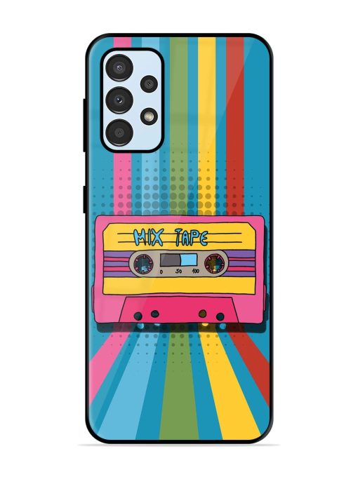 Retro Cassette Tapes Glossy Soft Edge Case for Samsung Galaxy A33 (5G) Chachhi