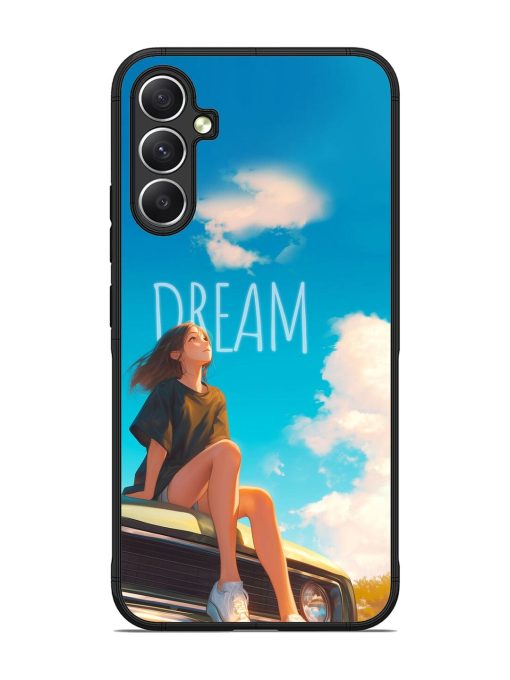 Girly Dream Art Glossy Soft Edge Case for Samsung Galaxy A34 (5G)