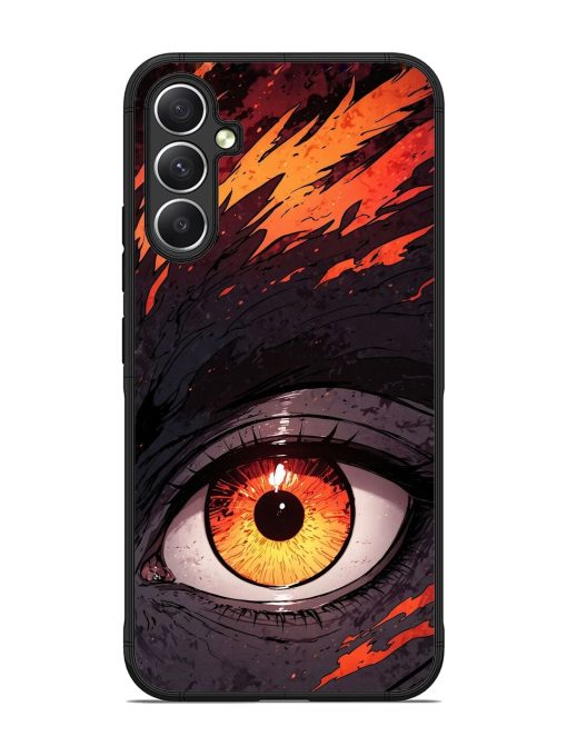 Inferno Gaze Glossy Soft Edge Case for Samsung Galaxy A34 (5G)