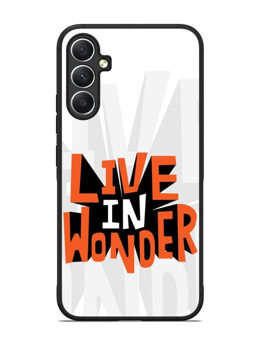 Wonder Burst Glossy Soft Edge Case for Samsung Galaxy A34 (5G)