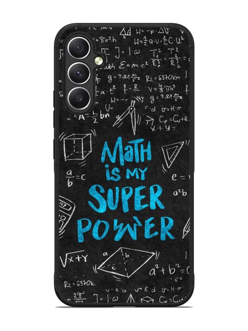 Math Magic Glossy Soft Edge Case for Samsung Galaxy A34 (5G)