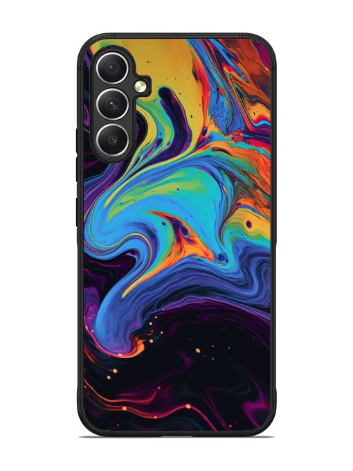 Liquid Dreamscape Glossy Soft Edge Case for Samsung Galaxy A34 (5G)