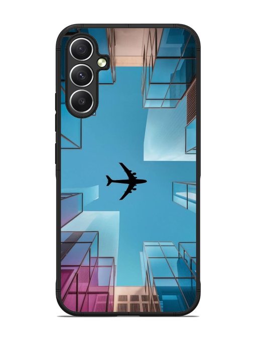 Urban Flightpath Glossy Soft Edge Case for Samsung Galaxy A34 (5G)