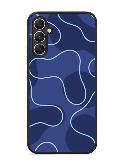 Midnight Maze Glossy Soft Edge Case for Samsung Galaxy A34 (5G)