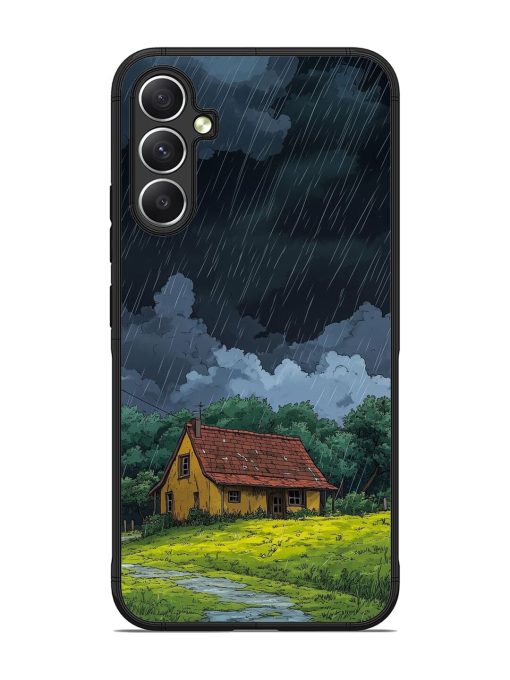 Rainy Day Retreat Glossy Soft Edge Case for Samsung Galaxy A34 (5G)