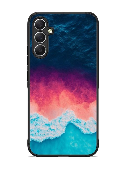 Where The Ocean Meets The Sky Glossy Soft Edge Case for Samsung Galaxy A34 (5G)