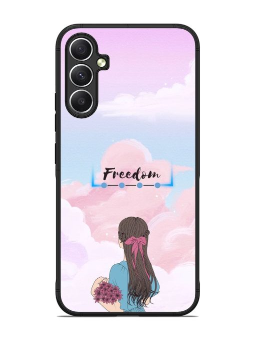 Skyward Dreams Glossy Soft Edge Case for Samsung Galaxy A34 (5G)