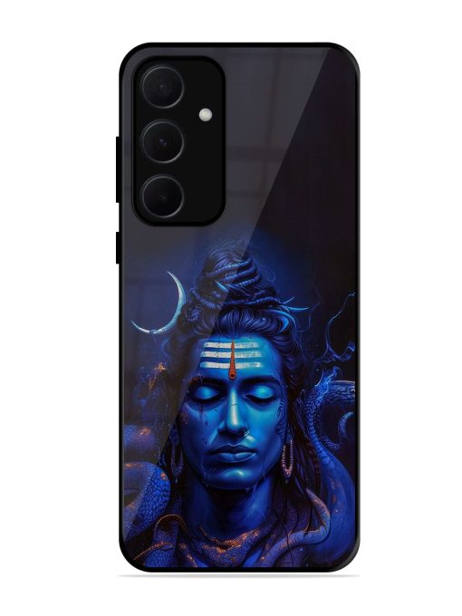 Mystic Mahadev Glossy Soft Edge Case for Samsung Galaxy A35 (5G) Chachhi