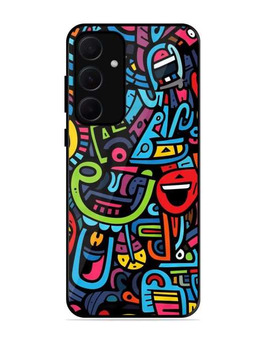 Doodlephoria Glossy Soft Edge Case for Samsung Galaxy A35 (5G) Chachhi