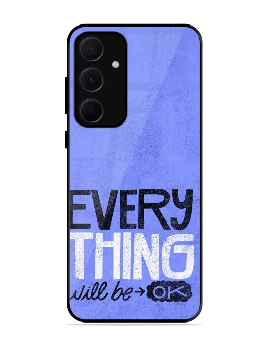 Hopeful Hues Glossy Soft Edge Case for Samsung Galaxy A35 (5G) Chachhi