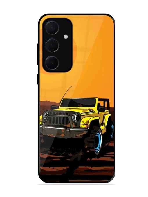 Sunset Cruise Glossy Soft Edge Case for Samsung Galaxy A35 (5G) Chachhi