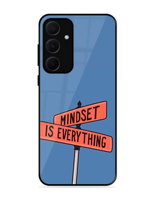 Mindset Matters Glossy Soft Edge Case for Samsung Galaxy A35 (5G) Chachhi