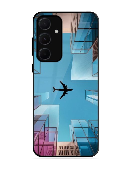 Urban Flightpath Glossy Soft Edge Case for Samsung Galaxy A35 (5G) Chachhi