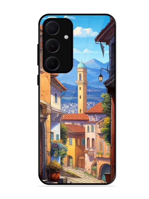 Tuscan Twilight Glossy Soft Edge Case for Samsung Galaxy A35 (5G) Chachhi