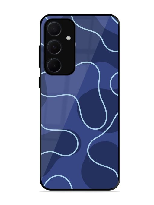 Midnight Maze Glossy Soft Edge Case for Samsung Galaxy A35 (5G) Chachhi