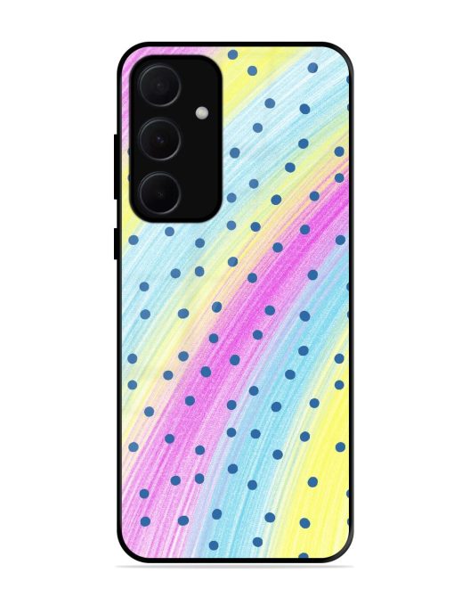 Polka Dot Paradise Glossy Soft Edge Case for Samsung Galaxy A35 (5G) Chachhi