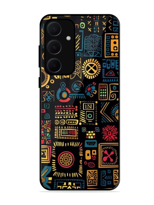 Tribal Tapestry Glossy Soft Edge Case for Samsung Galaxy A35 (5G) Chachhi