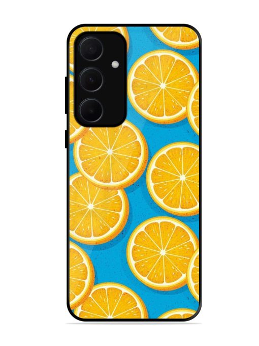 Citrus Symphony Glossy Soft Edge Case for Samsung Galaxy A35 (5G) Chachhi