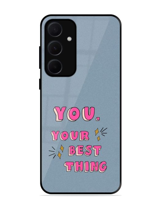 Self-Love Sparkles Glossy Soft Edge Case for Samsung Galaxy A35 (5G) Chachhi