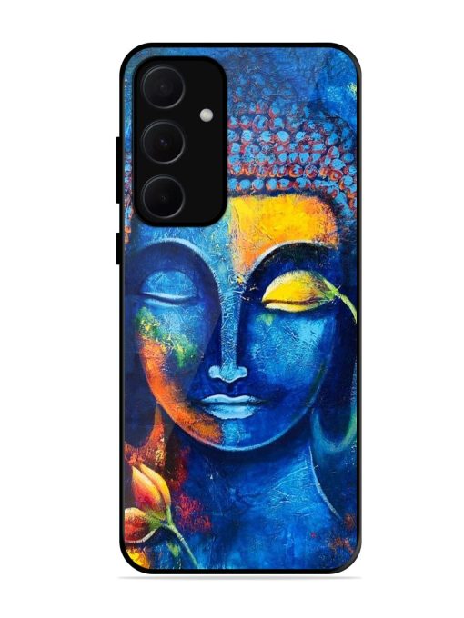 Enlightened Serenity Glossy Soft Edge Case for Samsung Galaxy A35 (5G) Chachhi