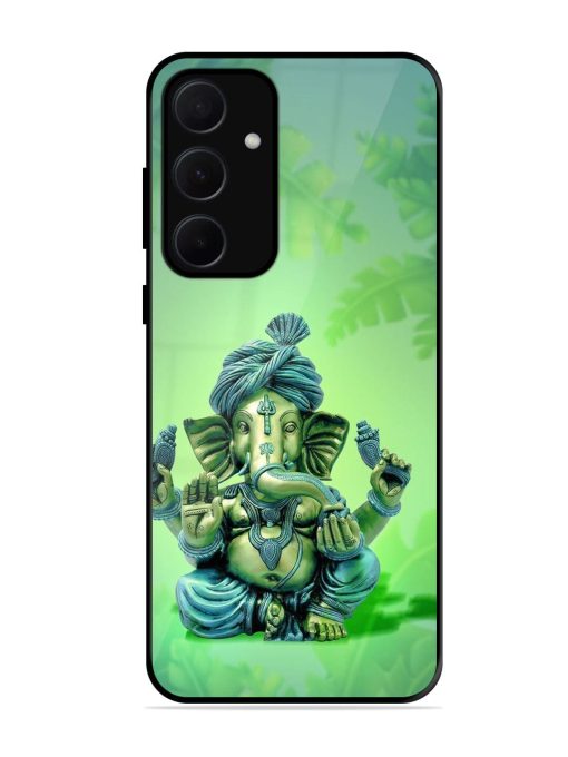 Ganesha, The Remover Of Obstacles Glossy Soft Edge Case for Samsung Galaxy A35 (5G) Chachhi