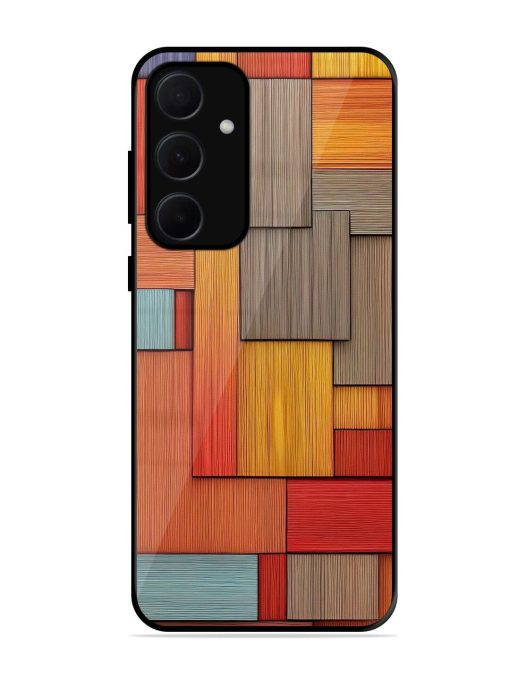 Woodsy Wonders Glossy Soft Edge Case for Samsung Galaxy A35 (5G) Chachhi