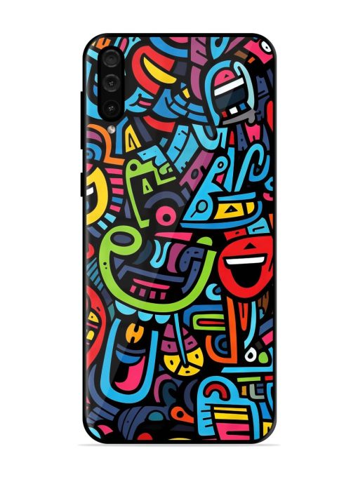 Doodlephoria Glossy Soft Edge Case for Samsung Galaxy A50 Chachhi