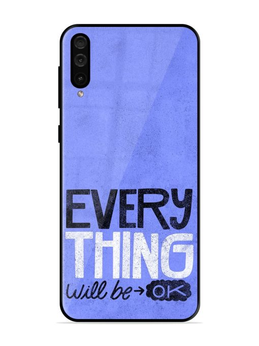 Hopeful Hues Glossy Soft Edge Case for Samsung Galaxy A50 Chachhi