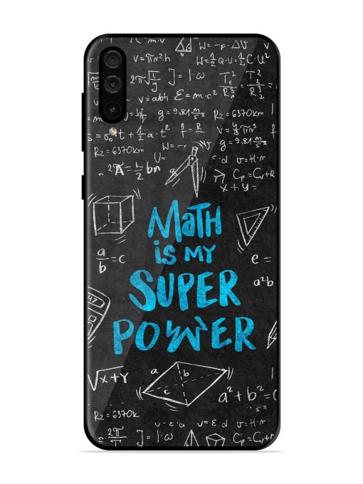 Math Magic Glossy Soft Edge Case for Samsung Galaxy A50 Chachhi