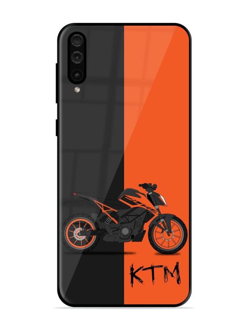 Orange Beast Glossy Soft Edge Case for Samsung Galaxy A50 Chachhi