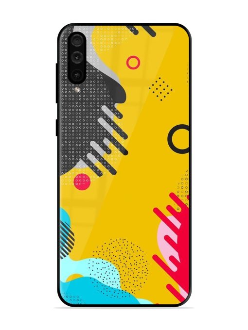 Neon Pop Glossy Soft Edge Case for Samsung Galaxy A50 Chachhi