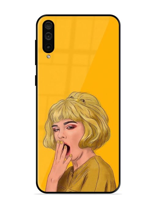 The Yaw Glossy Soft Edge Case for Samsung Galaxy A50 Chachhi