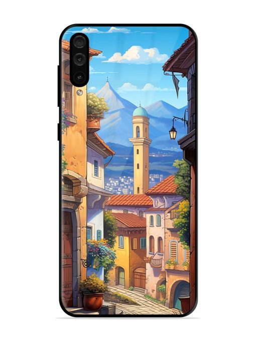 Tuscan Twilight Glossy Soft Edge Case for Samsung Galaxy A50 Chachhi