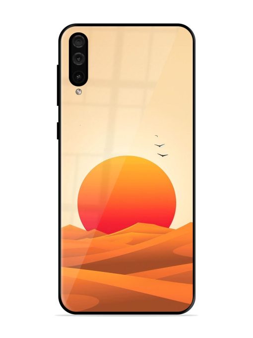 Desert Sunset Glossy Soft Edge Case for Samsung Galaxy A50 Chachhi