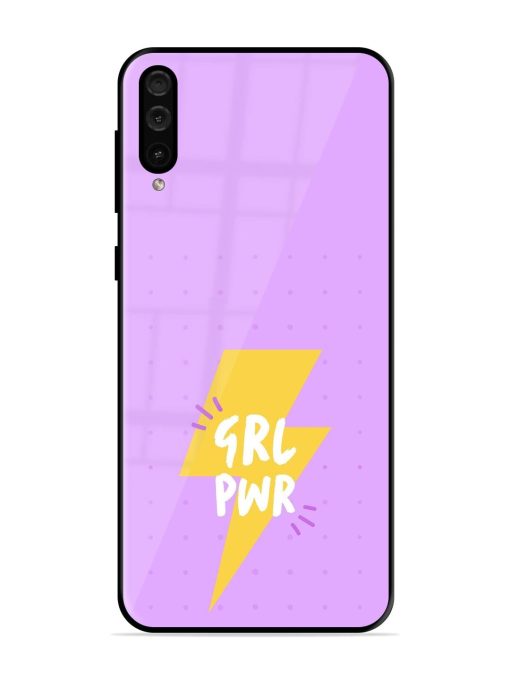 Girl Power Spark Glossy Soft Edge Case for Samsung Galaxy A50 Chachhi