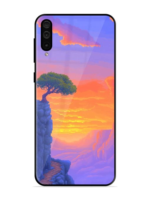 Cliffside Solitude Glossy Soft Edge Case for Samsung Galaxy A50