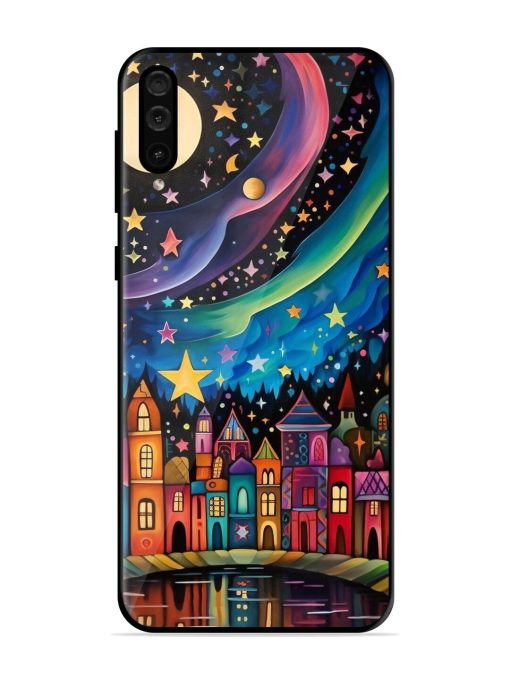 Starlit Village Glossy Soft Edge Case for Samsung Galaxy A50 Chachhi