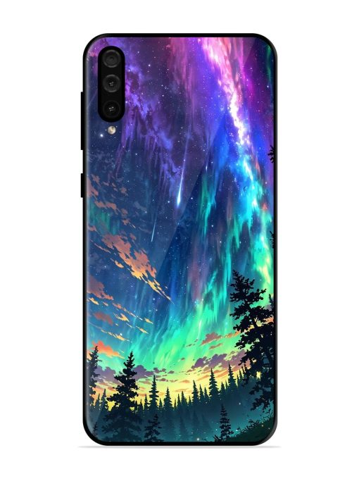 Cosmic Canvas Glossy Soft Edge Case for Samsung Galaxy A50 Chachhi