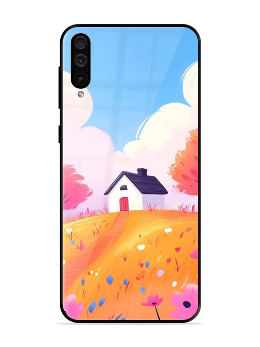 Hilltop Haven Glossy Soft Edge Case for Samsung Galaxy A50 Chachhi