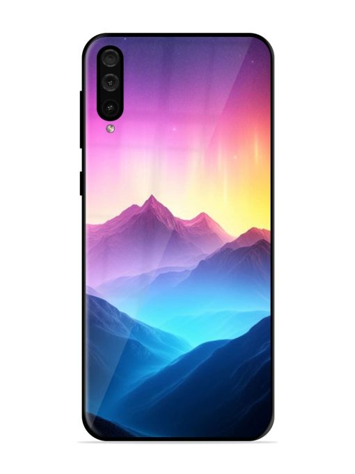 Cosmic Mountains Glossy Soft Edge Case for Samsung Galaxy A50 Chachhi