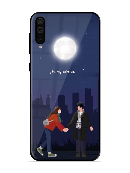 Moonlight Proposal Glossy Soft Edge Case for Samsung Galaxy A50 Chachhi