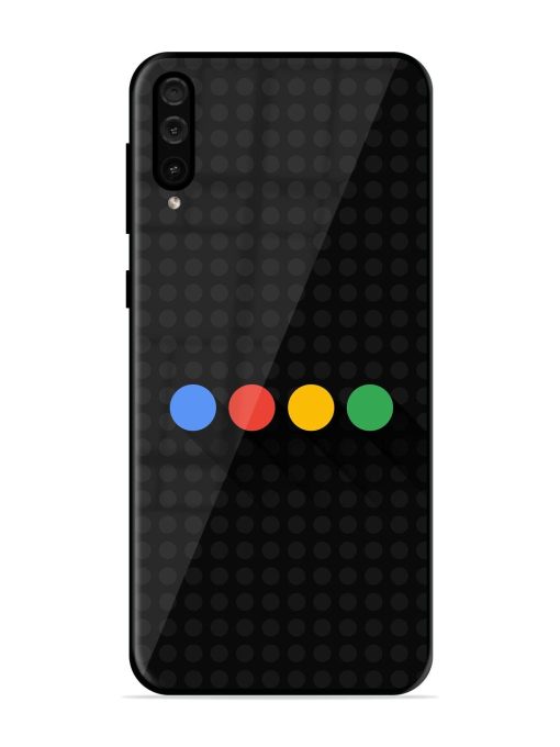 Google Dots Glossy Soft Edge Case for Samsung Galaxy A50 Chachhi