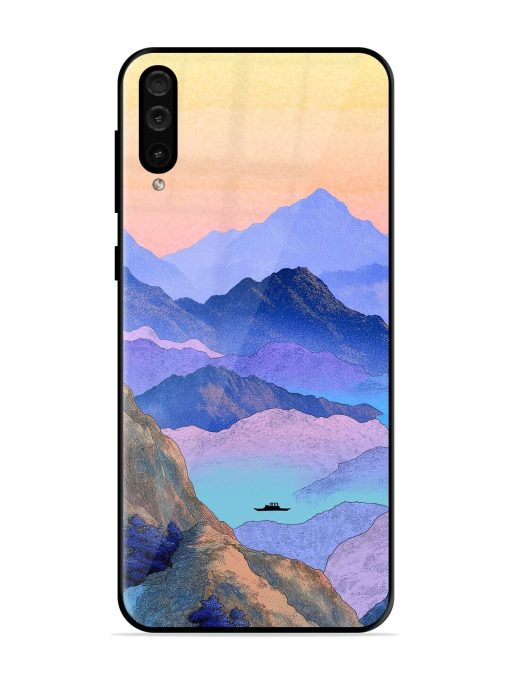 Mountain Mist Glossy Soft Edge Case for Samsung Galaxy A50 Chachhi