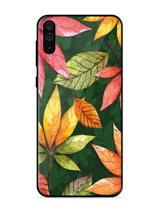 Autumn'S Embrace Glossy Soft Edge Case for Samsung Galaxy A50 Chachhi