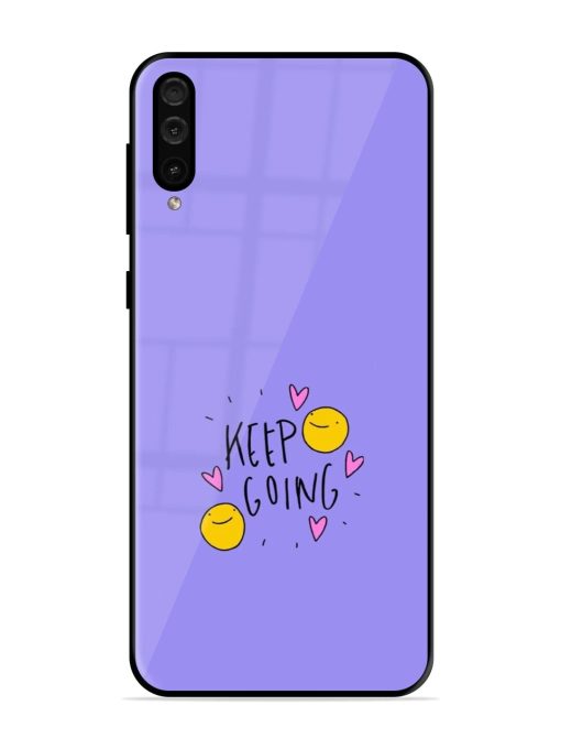 Smiling Through It All Glossy Soft Edge Case for Samsung Galaxy A50 Chachhi